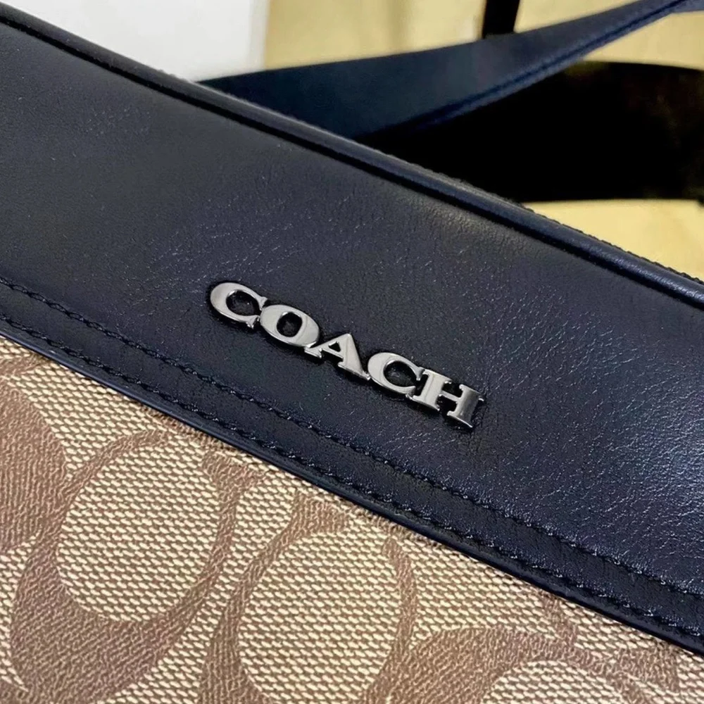 COACH C4149 Graham Crossbody In Signature Canvas Chaki - Picture 8 of 8